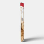 Coques Case-Mate iPhone Goldendoodle avec drapeau américain (Verso / Gauche)