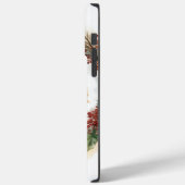 Coques Case-Mate iPhone Goldendoodle Christmas Wreath Festive Pup (Verso / Gauche)