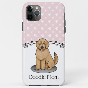Case-Mate iPhone Case Goldendoodle Mom Doodle Mom (rouge doré)
