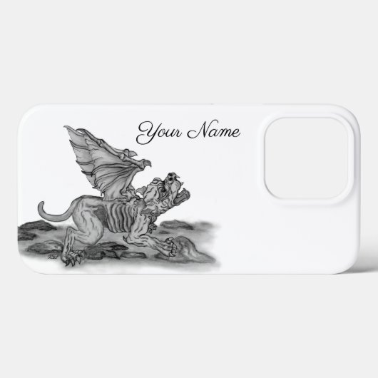 Coques Case-Mate iPhone Golem Gargoyle (Verso (horizontal))