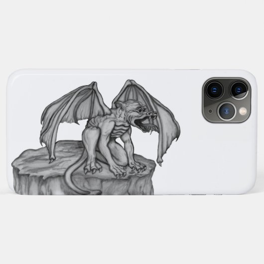 Coques Case-Mate iPhone Golem Gargoyle (Dos (Horizontal))