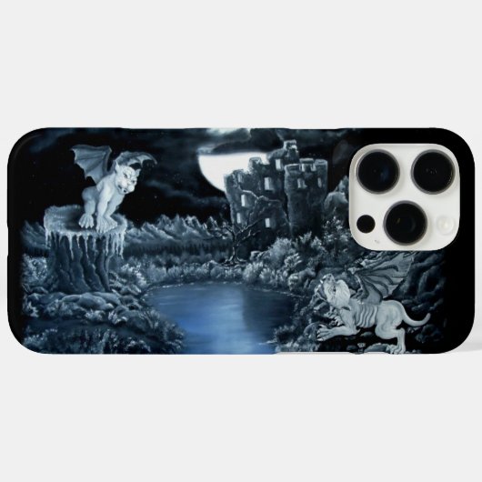 Coques Case-Mate iPhone Golem vs Dolem District Combat (Verso (horizontal))
