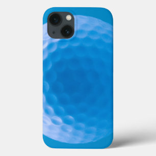 Etui iPhone 13 Golf Ball Texture Look Dimples Arctic Blue