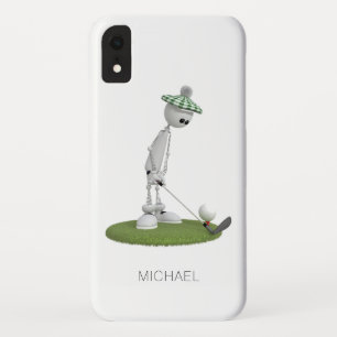 Case-Mate iPhone Case Golf Cartoon Teoff Nom personnalisé   Golf