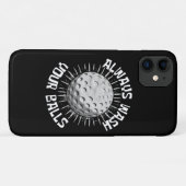 Coques Case-Mate iPhone Golf drôle (Dos (Horizontal))