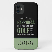 Golf est le bonheur Amoureux Golf