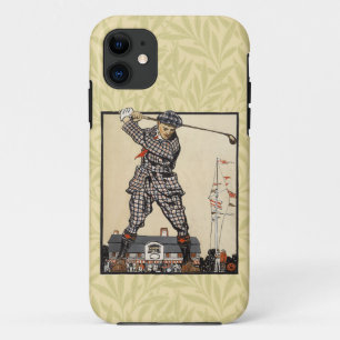 Case-Mate iPhone Case Golf Golfer Vintage Golf antique