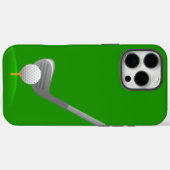 Coques Case-Mate iPhone Golf Green  (Verso (horizontal))