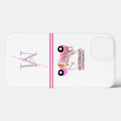 Coques Case-Mate iPhone Golf Panier Nom personnalisé (Verso (horizontal))