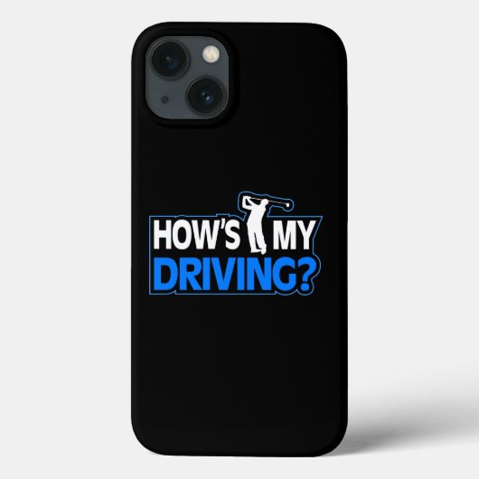 Coques Case-Mate iPhone Golf Pun - Comment est ma conduite (Verso)