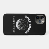 Coques Case-Mate iPhone Golf Sober Plus Facile Par Parc Funny Golf Citatio (Dos (Horizontal))