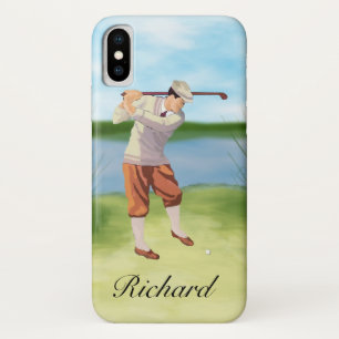 Etui iPhone Case-Mate Golfeur vintage personnalisé par la rive