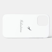 Coques Case-Mate iPhone Golondrina - beau cas romantique rêveur - (Verso (horizontal))