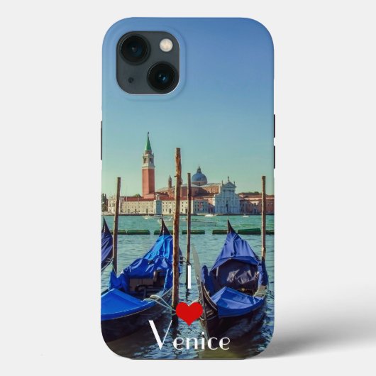 Coques Case-Mate iPhone Gondolas à Venise, Italie (Verso)