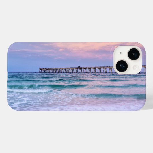 Coques Case-Mate iPhone Good Morning Navarre Beach Pier (Verso (horizontal))