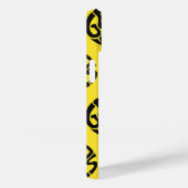 Coques Case-Mate iPhone Good Vibes Yellow Tendance Moderne Typographie Sim (Verso / Droite)