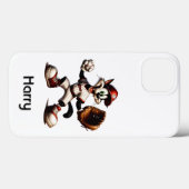 Coques Case-Mate iPhone Goofy Cat Baseball Pitcher Winup Personal (Verso (horizontal))