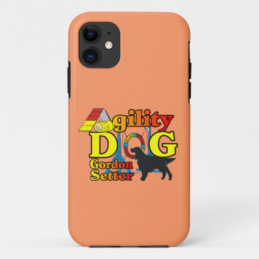 Coques Case-Mate iPhone Gordon Setter Agilité (Dos)