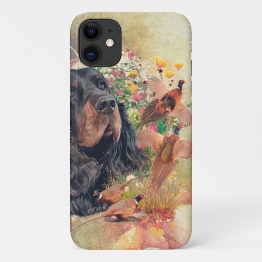 Coques Case-Mate iPhone Gordon Setter Tapestry Poster Acrylic Print Tripty (Dos)