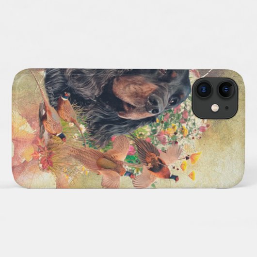 Coques Case-Mate iPhone Gordon Setter Tapestry Poster Acrylic Print Tripty (Dos (Horizontal))
