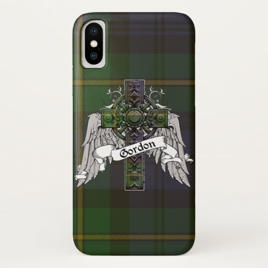 Coques Case-Mate iPhone Gordon Tartan Cross (Dos)