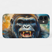 Coques Case-Mate iPhone Gorilla grand sourire (Dos (Horizontal))