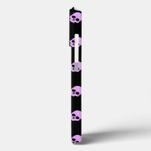 Coques Case-Mate iPhone Gote Goth Crânes roses (Verso / Gauche)
