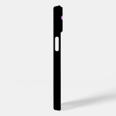 Coques Case-Mate iPhone Goth Black and Pink Heart Design (Verso / Droite)