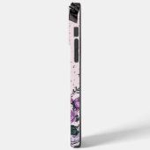 Coques Case-Mate iPhone Goth Coquette Cat Phone Case – Pink & Black (Verso / Gauche)