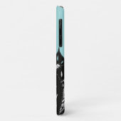 Coques Case-Mate iPhone Goth fleur design tatouage abstrait (Dos/Gauche)