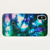 Coques Case-Mate iPhone Goth oriental fleur sauvage (Dos (Horizontal))