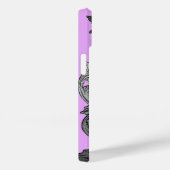 Coques Case-Mate iPhone Goth Rose et Grey Design élégant (Verso / Droite)