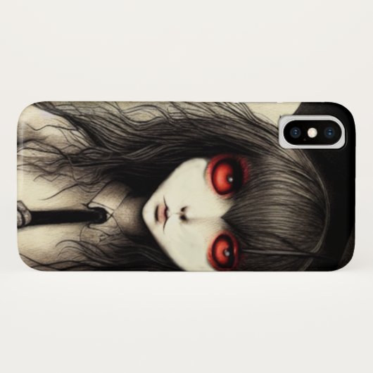 Coques Case-Mate iPhone Goth School Girl (Dos (Horizontal))