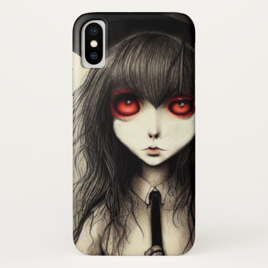 Coques Case-Mate iPhone Goth School Girl (Dos)