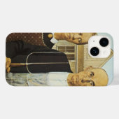 Coques Case-Mate iPhone Gothic américain (Verso (horizontal))