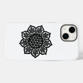 Coques Case-Mate iPhone GOTHIC SOLEIL Noir Blanc Celtique noeuds (Verso (horizontal))