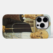 Coques Case-Mate iPhone gothique américain (Verso (horizontal))