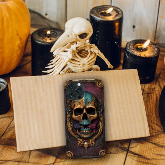 Coques Case-Mate iPhone Gothique Crâne Ornate