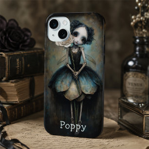 Coque iPhone 15 Mini Gothique Éthéré Fantaisiste Fée Sombre Personnalis