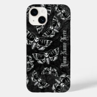 Gothique personnalisée Mort Tête Buse Moth Gothiqu