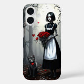 Coques Case-Mate iPhone Gothique Robot Girl (Verso)