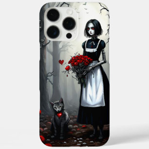 Coques iPhone 16 Pro Max Gothique Robot Girl