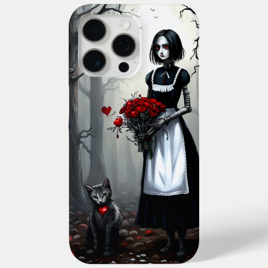 Coques Case-Mate iPhone Gothique Robot Girl (Verso)