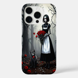 Coques iPhone 16 Pro Gothique Robot Girl