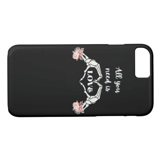 Coques Case-Mate iPhone Gothique Valentines Classique - Squelette Mains Co (Dos (Horizontal))