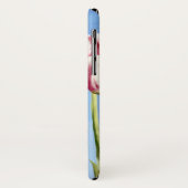 Coques Case-Mate iPhone Gouache rose chique élégante florale (Dos/Gauche)