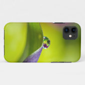 Coques Case-Mate iPhone gouttelette d'eau fleurie (Dos (Horizontal))