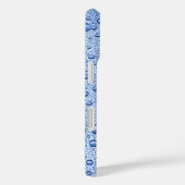 Coques Case-Mate iPhone Gouttelettes d'eau bleue (Verso / Droite)