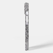 Coques Case-Mate iPhone gouttelettes d'eau gris (Verso / Gauche)