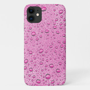 Case-Mate iPhone Case Gouttelettes d'eau rose chaud